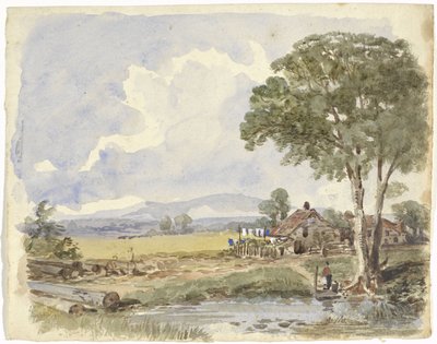 Landscape with Farm by Pieter van Loon