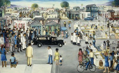 City Scene by Pieter van den Keere