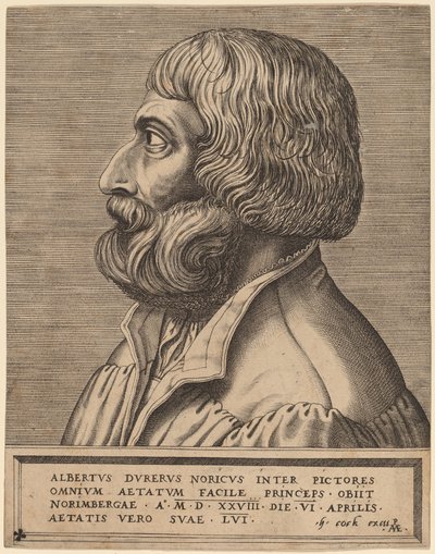 Albrecht Durer by Pieter van der Heyden