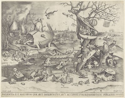 Patience (Patientia) by Pieter van der Heyden
