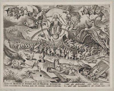 The Last Judgement by Pieter van der Heyden