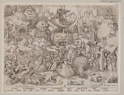 The Seven Vices by Pieter van der Heyden