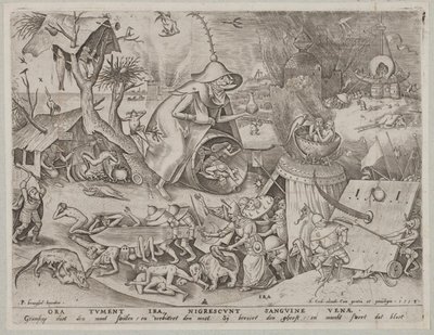 Anger by Pieter van der Heyden