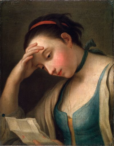 Female Portrait by Pietro Antonio Rotari