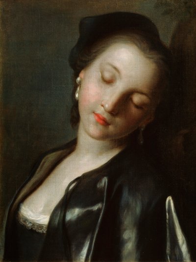 Sleeping Young Woman by Pietro Antonio Rotari