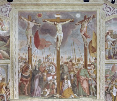 Crucifixion by Pietro Baschenis
