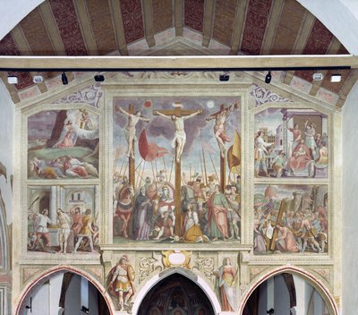 Scenes from the passion and crucifixion by Pietro Baschenis