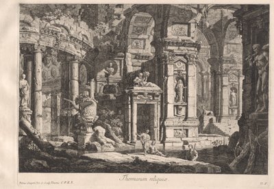Remains of the Baths by Pietro Gaspari