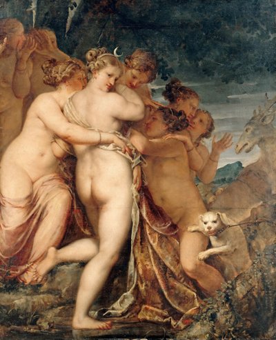 Diana and Actaeon by Pietro Liberi