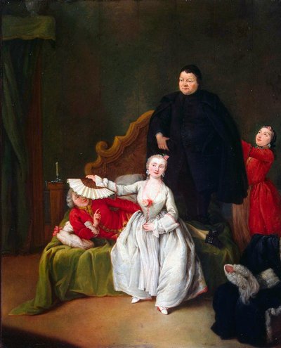 Theatrical Scene, 1752 by Pietro Longhi