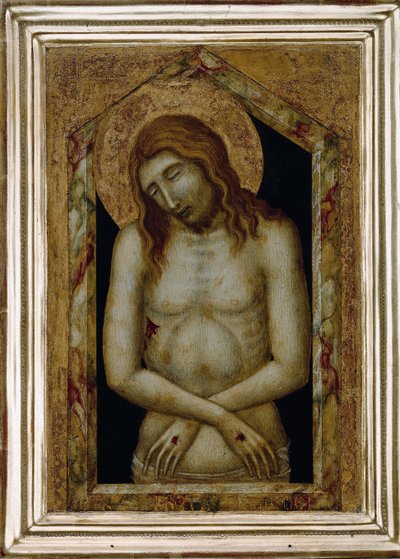 Christ as the Suffering Redeemer by Pietro Lorenzetti