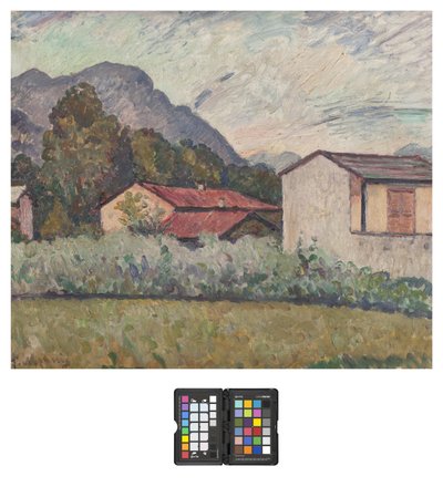 Landscape by Pietro Marussig