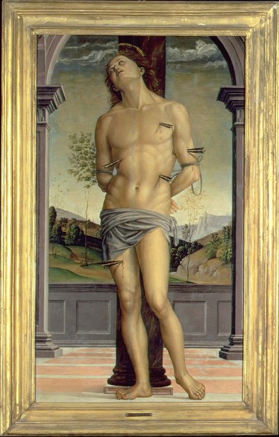 Saint Sebastian by Pietro Perugino