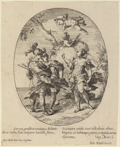 Venus Appearing to Achilles by Pietro Rotari after Antonio Balestra