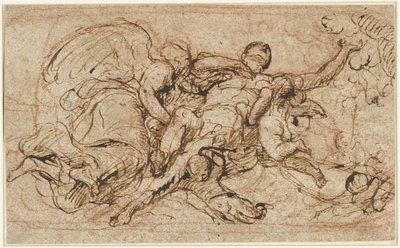Assumption of a Saint by Pietro Testa