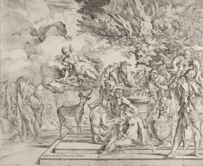 The Sacrifice of Iphigenia by Pietro Testa