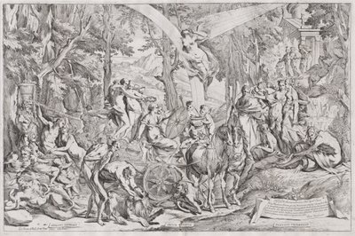 The Triumph of Painting on Parnassus by Pietro Testa