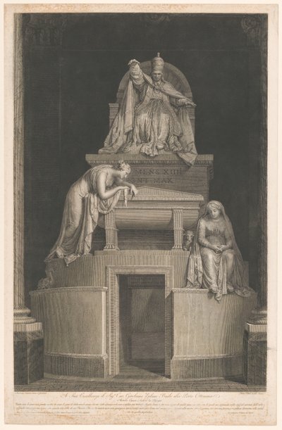 Tomb of Pope Clement XIV by Pietro Vitali