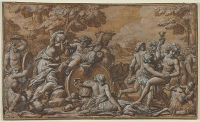 Bacchanal by Pietro da Cortona