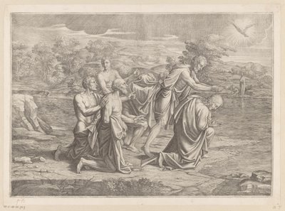Baptism of Christ by Pietro del Po
