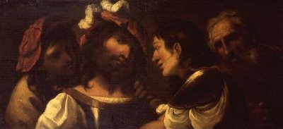 Bravi and an Old Man by Pietro the Elder Muttoni