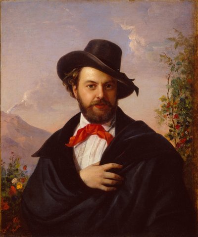 Self-Portrait by Pimen Nikitich Orlov