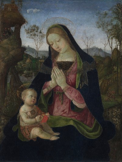 Virgin and Child by Pintoricchio
