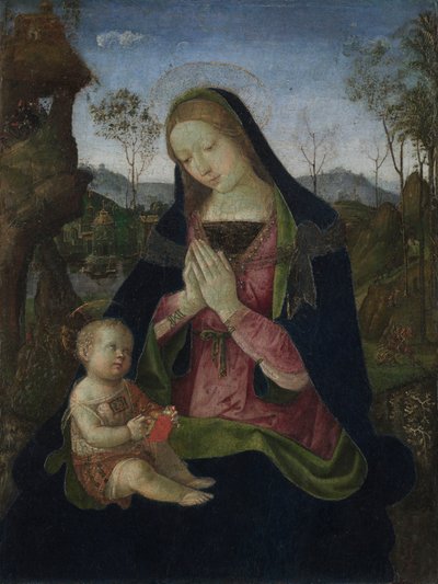 Virgin and Child by Pintoricchio