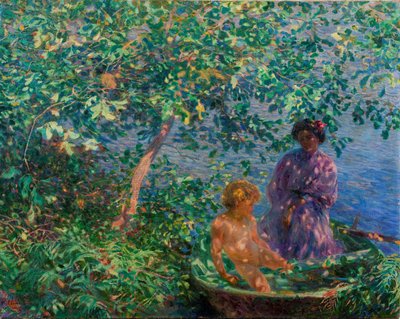Kisses of the Sun by Plinio Nomellini