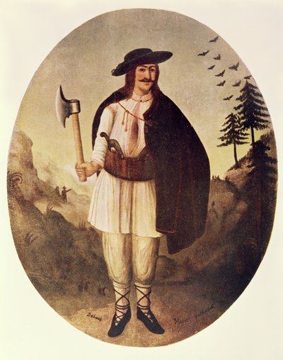 Oleksa Dovbush by Polish School
