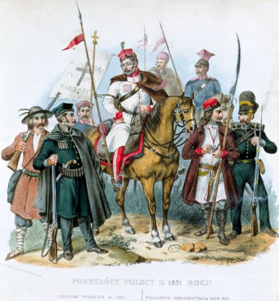 Polish Insurgents, 1831 by Polish School