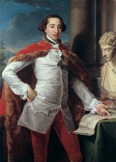 Portrait of Richard Milles, probably 1760s by Pompeo Batoni