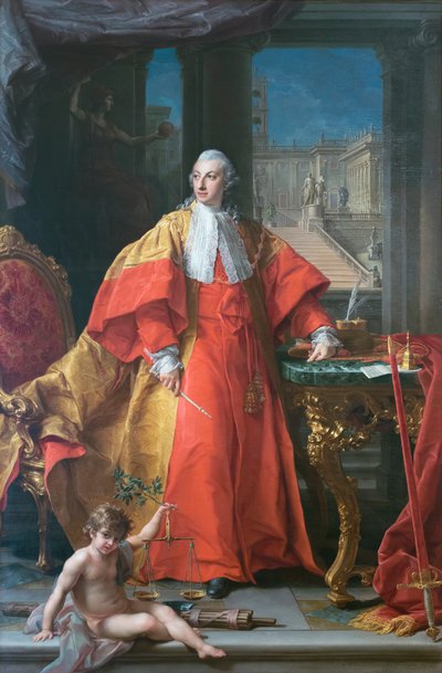 Portrait of Abbondio Rezzonico by Pompeo Girolamo Batoni