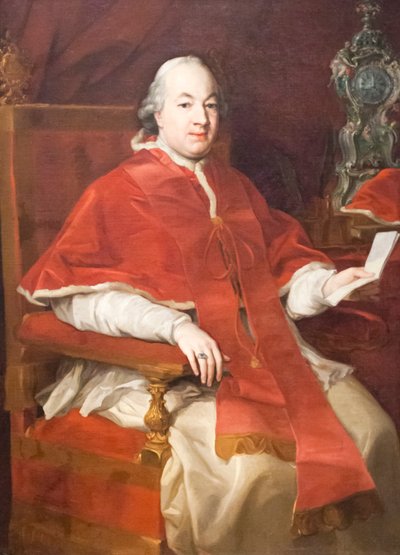 Portrait of Pius VI by Pompeo Girolamo Batoni