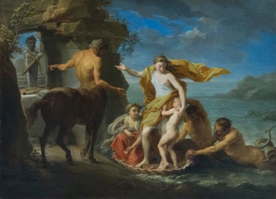 Thetis Gives Achilles to Chiron by Pompeo Girolamo Batoni