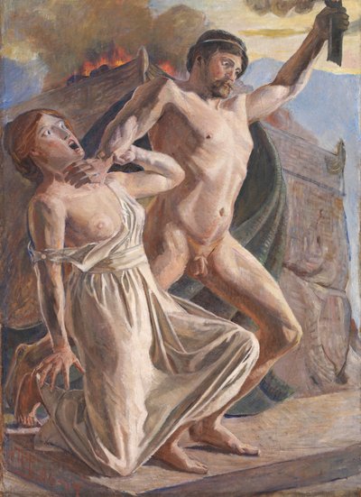 Prometheus Steals Fire by Poul S. Christiansen