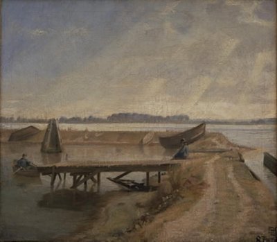 September Day at Kalvebod Beach by Poul S. Christiansen