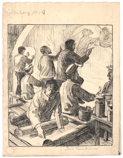 Skovgaard Painting in Viborg by Poul S. Christiansen