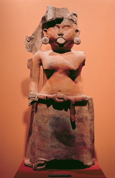 Goddess of Fertility, Huastecan by Pre Columbian