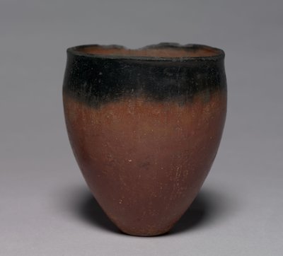 Black-Topped Beaker, 4500-3000 BC by Predynastic Period Egyptian