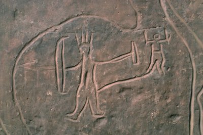 Human figure by Prehistoric