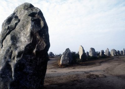 Megalithic Carnac Monuments of Kermario by Prehistoric Prehistoric