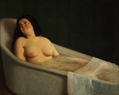 The Bath by Prilidiano Pueyrredon