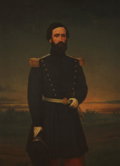 Portrait of Don Alejandro Díaz by Prilidiano Pueyrredon