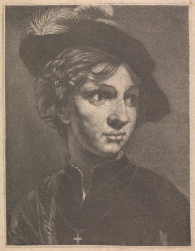 Portrait of a Young Man by Prince Rupert