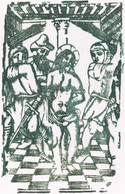 The Flagellation by Probably French 16th Century