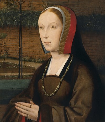 Portrait of a Female Donor by Provost