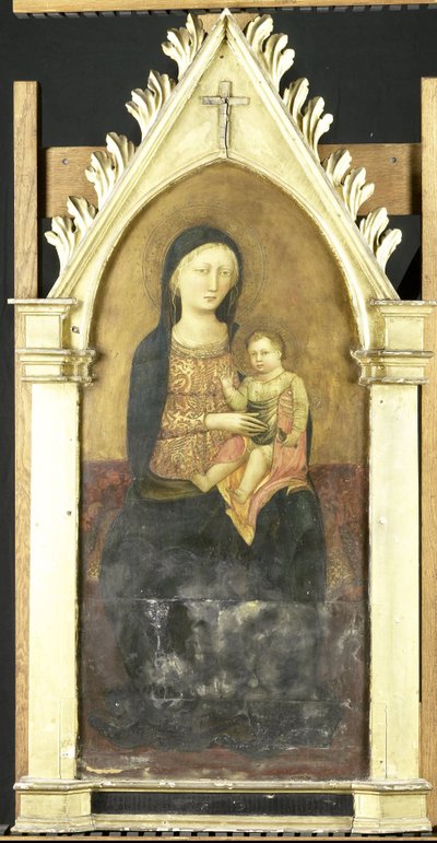 Virgin and Child by Pseudo Ambrodigio di Baldese (attributed to)