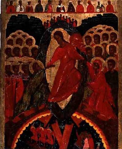 The Descent into Hell by Pskov School