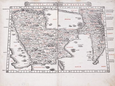 Sexta Asiae Tabula by Ptolemy